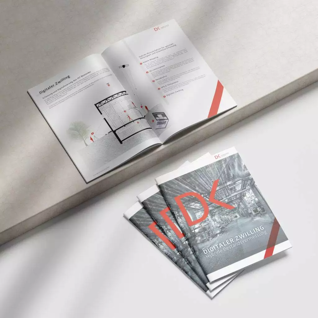 DK Vermessung Digitales Handwerk Portfolio