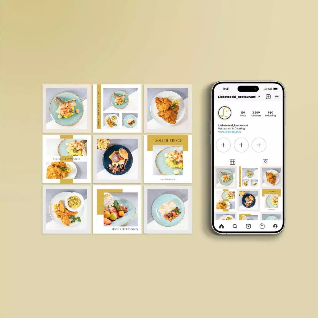 Liebstöckl Wirtshaus und Catering Digitales Handwerk Portfolio