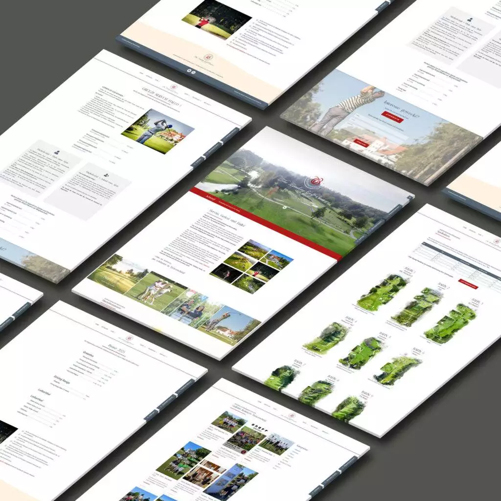 Golfclub Bodensee Weissensberg Digitales Handwerk Portfolio