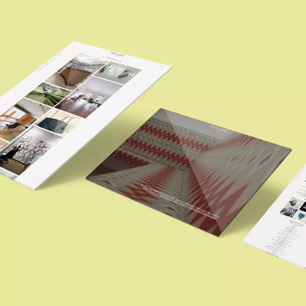 new label design Digitales Handwerk Portfolio