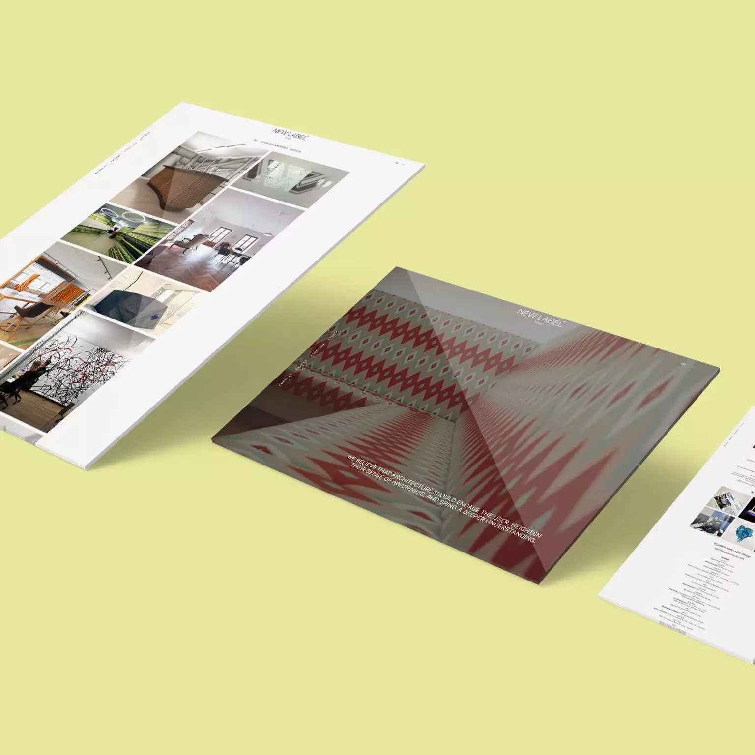 new label design Digitales Handwerk Portfolio