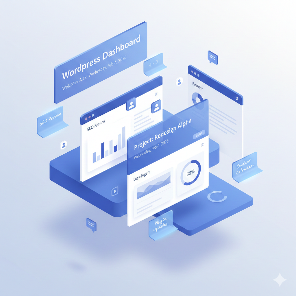 Webdesign Wien - Blog - Wordpress Dashboard - web-design.wien